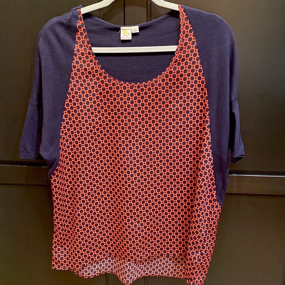 Anthropologie yellow bird top size L